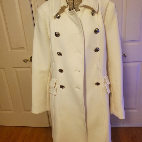 White House Black Market Trench Coat - Picture 3 of 16
